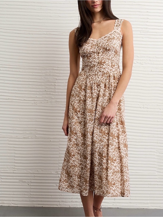 American Eagle Outfitters Dresses & Skirts - American Eagle Corset Midi Dress